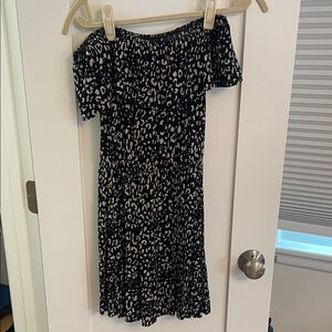 Leopard print mini Dress